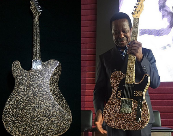 King Sunny Ade’s guitar auctioned at N52m