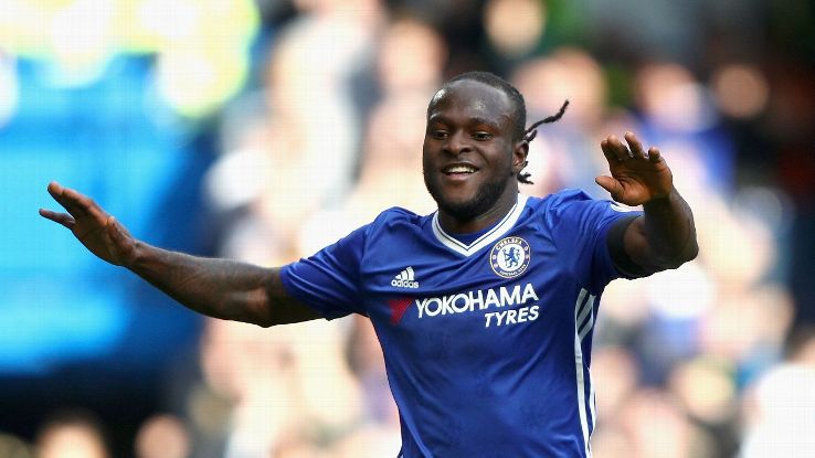 VICTOR MOSES BECOMES PFA FANS’ PLAYER OF THE MONTH.