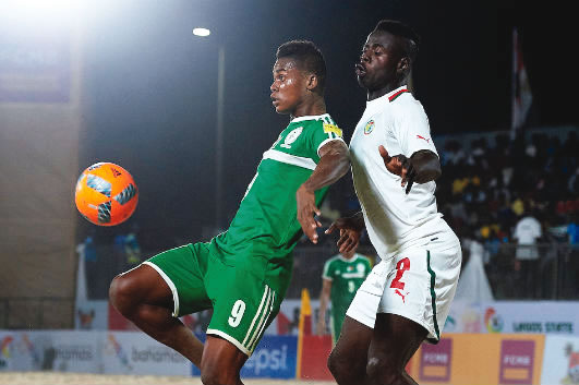 Senegal beat Nigeria 8-4 in beach soccer final