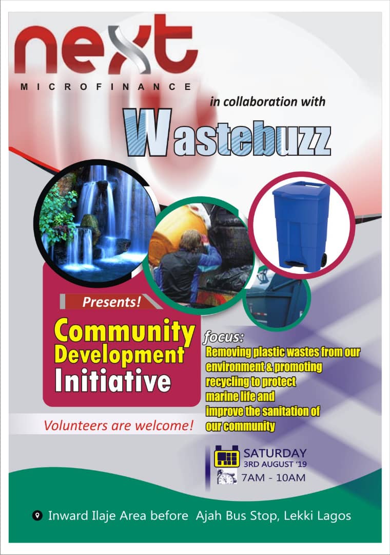 Next Microfinance and Wastebuzz Clean up Lagos