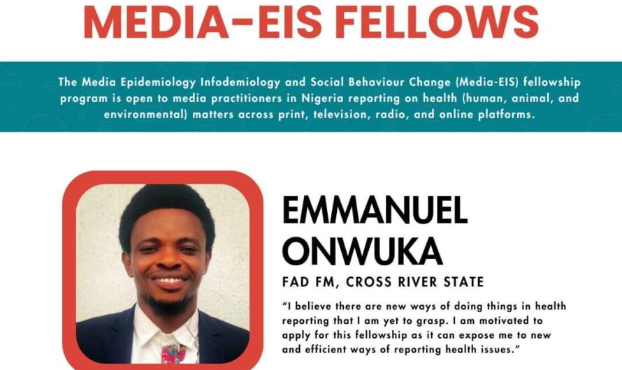 Media-EIS Fellowship: FAD FM Health Reporter, 29 Others Unveiled As 2023 Fellows